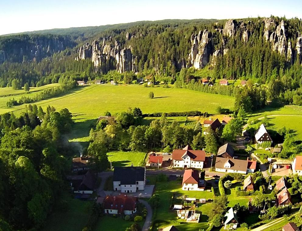 Penzion U Karabiny Adršpach Dış mekan fotoğraf